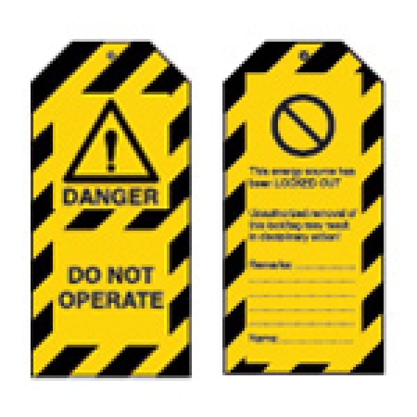 Tagout: Warning Tags