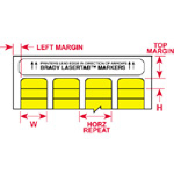 LaserTab Laser Printable Labels