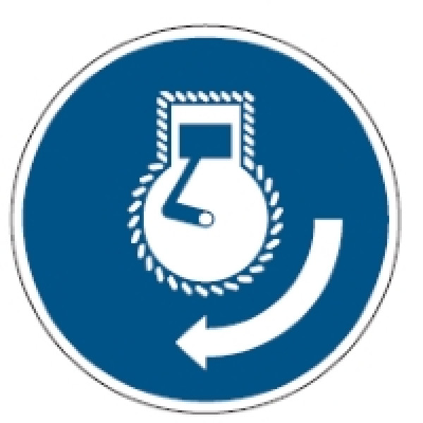 Start engine in launch sequence - ISO 7010