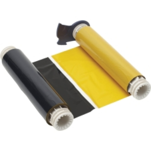 BBP85 Ribbon - Blk-Yellow 220mm with 380mm long panels