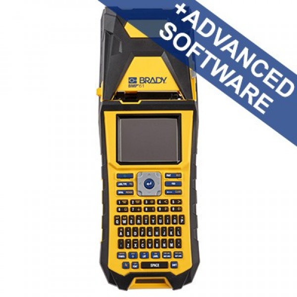 BMP61 Label PrinterQWERTY UK with wifi and Brady Workstati...