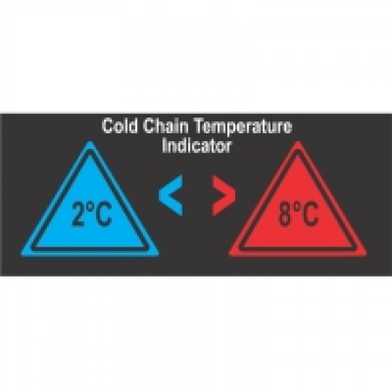 Reversible Temperature Indicating Labels 2 Level